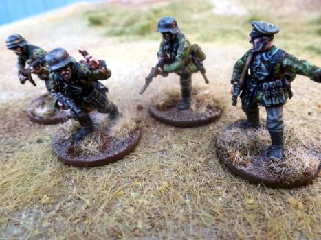 Waffen SS Grenadiers by Volley Fire
