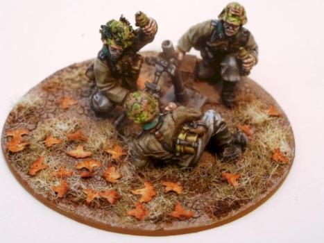 Waffen SS Grenadiers by Volley Fire