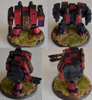 warhammer 40k Space Marine Dreadnought by bobflow
