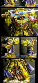 Converted Imperial Fists 3rd Company Captain by mwbard