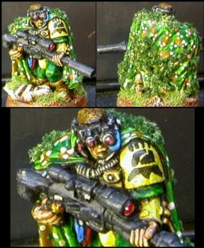 Imperial Fists Scout by mwbard