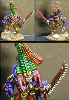 Eldar Scorpion Phoenix Lord Karandras by mwbard