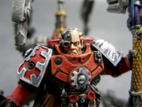 Black Templar techmarine by Dave4tin