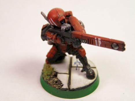 Tau Fire Warrior by Voxxis