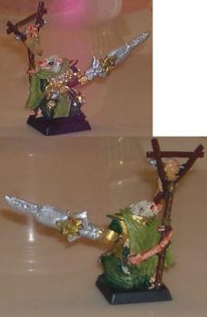 Skaven Warlord conversion by chewy789