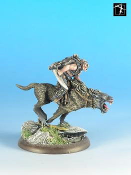 Lord of the Rings SHARKU WARG RIDER by Art Factory