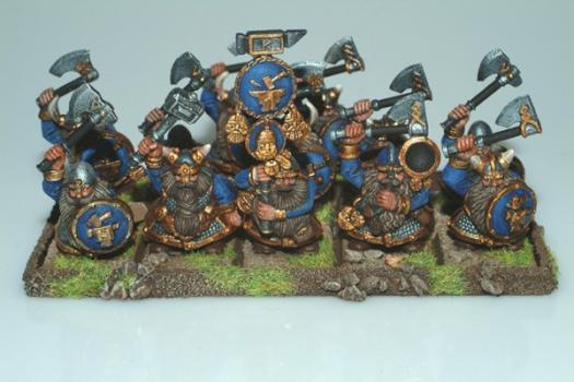 Dwarfs  from the Battle for Skull Pass box by sumica