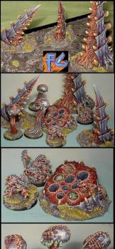 second part of the tyranids army by armees de gehenne2