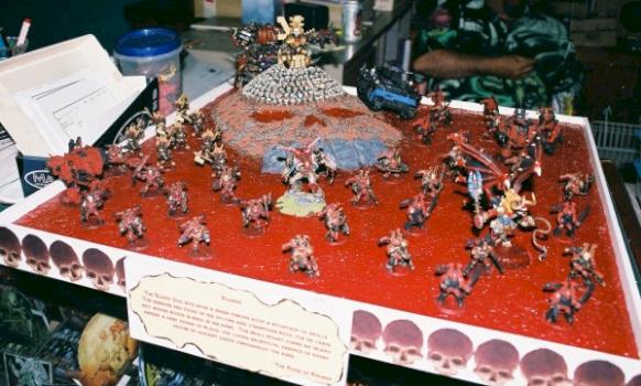 The Blood of Khorne Display Board by ChaosGyrine