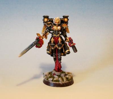 Sisters of Battle-Cannoness by CM Miniatures