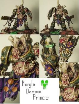 Nurgle Daemon Prince by Anvalous