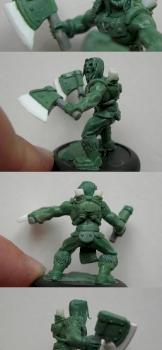 Khador Manhunter Warcaster by Sergus