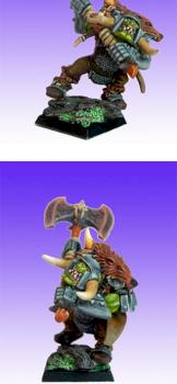 Oorc Warboss on foot by phael_minis
