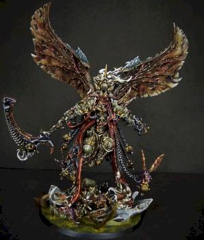 Mortarion Daemon Primarch of the Death Guard by Alien_painter