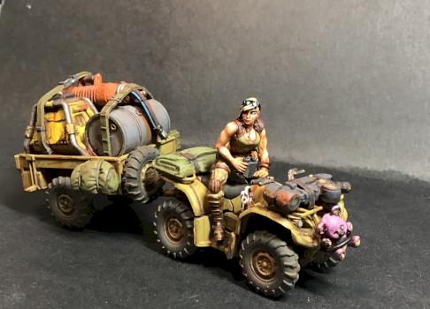 Lady Scrappers Quad Bike by Clanmac