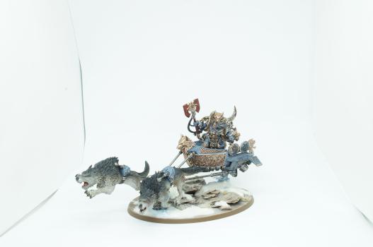 Space Wolves Logan Grimnar and Stormrider by N-Dee
