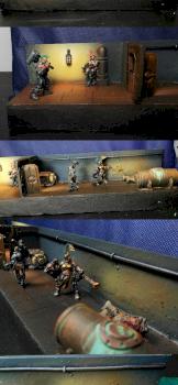 Necromunda Diorama by IkabolMIniatures