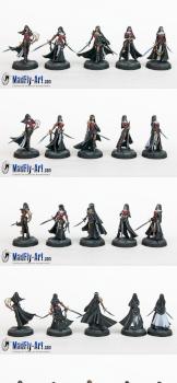 Daughters of the Orphanage All Stars Troops by MadFlyArtStudio