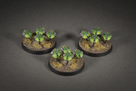 Warhammer 40k Necron Scarab Swarms by Green_Brush