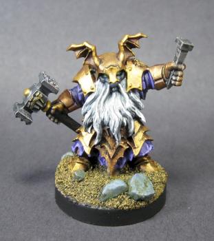 03883: Dark Dwarf Irontongue Priest by mikecarrero