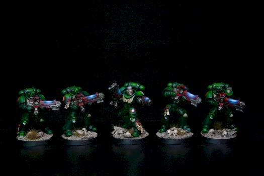 Dark Angel Hellblasters by goblet