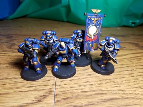 Space Marine Intercessor Kill Team by wintermutezero1