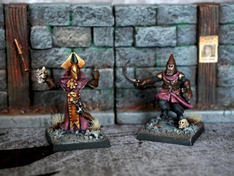 chaos sorcerer and cultist by fraggL