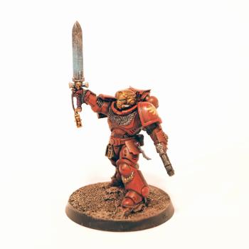 Blood Angels Primaris Lieutenant w/ Power Sword by Grim Factorum