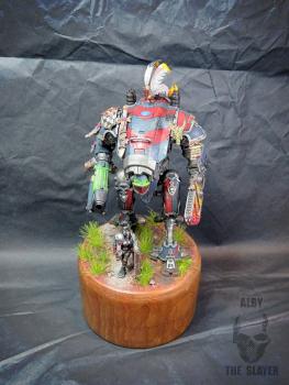 Geminie LeCoultre and her Freeblade Knight Warglaive by Alby the Slayer