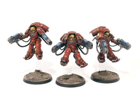 Blood Angels Primaris Interceptors with Plasma by Grim Factorum