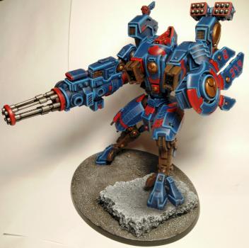 Tau XV104 Riptide Battlesuit by Grub