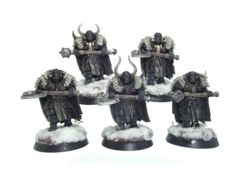 Chaos warriors by Haemogoblin