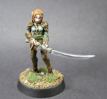 14323: Flara, Vale Swordsman by mikecarrero