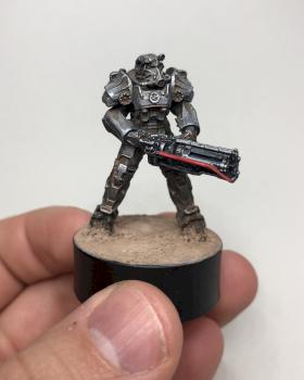 Brotherhood of Steel Paladin by Hesser