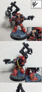 Classic Techmarine by flyingpaintbrush