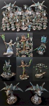 Wraithguard Eldar Army by Armory Craft Studio