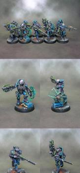 Necromunda - Van Saar Gang by Umpa