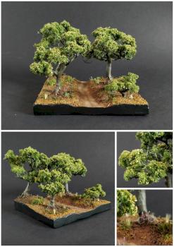 Diorama of forest by JAB