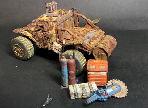 Lady Scrappers Buggy - Herbie with Scrapper Kit by Clanmac