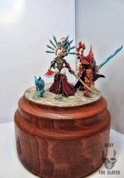 Yvraine and the Visarch by Alby the Slayer