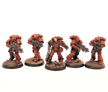 Blood Angels Primaris Intercessors by Grim Factorum