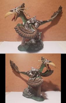 Scratchbuilt WIP royal war raptor by Cogni