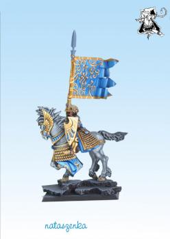 High Elf Standard Bearer by Black Gobbo