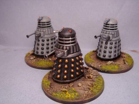 daleks (m&S keyrings) by majorsmith