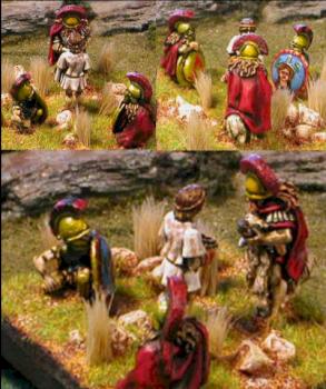 Greek Sacrifice by mwbard