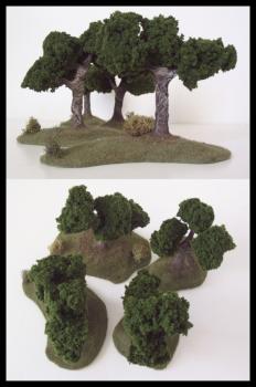 Woodland Trees. by KaJice