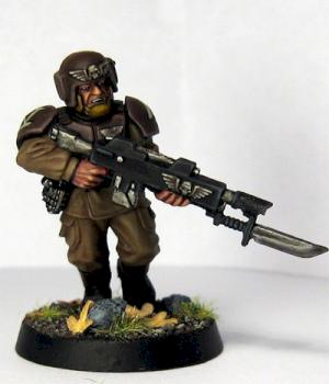Imperial Guard trooper by Ldz