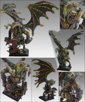 Daemon Prince of Nurgle by Weenth