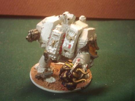 Space Wolf Venerable Dread by katzklaw