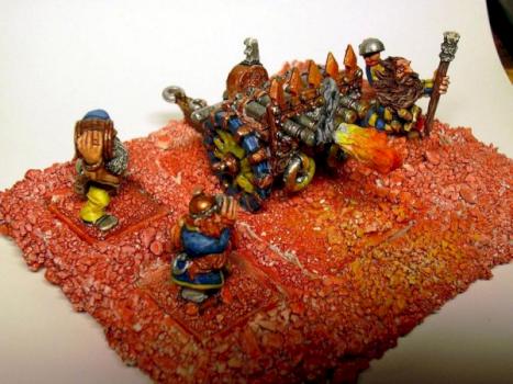 Dwarf Organ Gun (Cañón órgano enano) by Isilzar